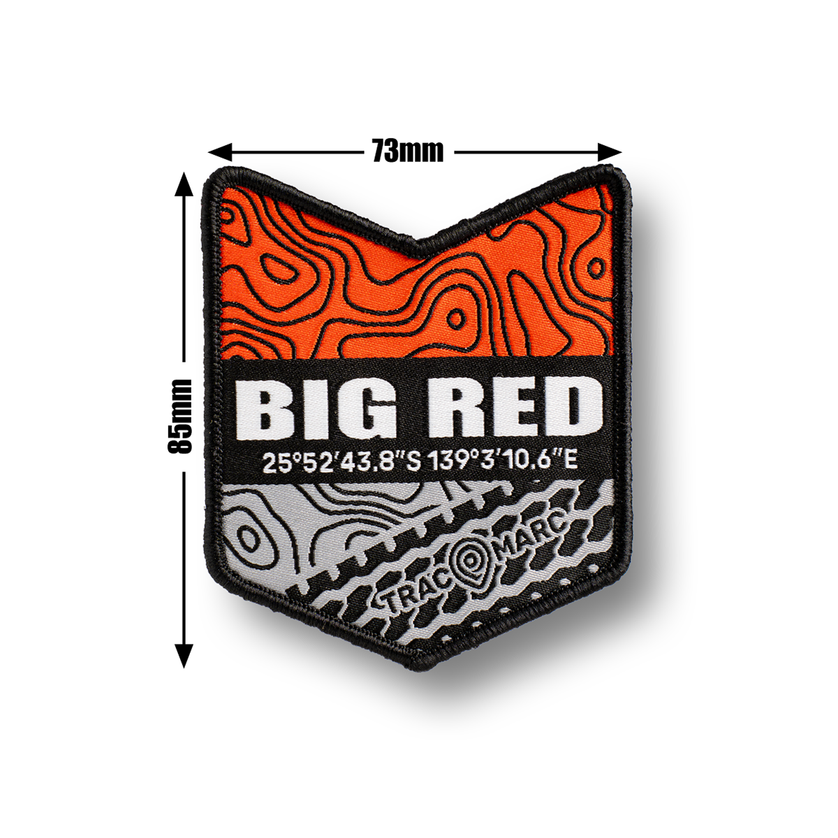Big Red - Woven Patch