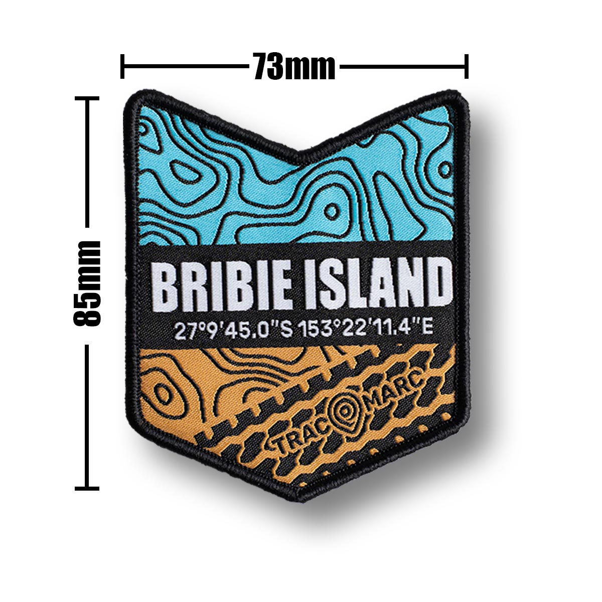 Bribie Island - Woven Patch