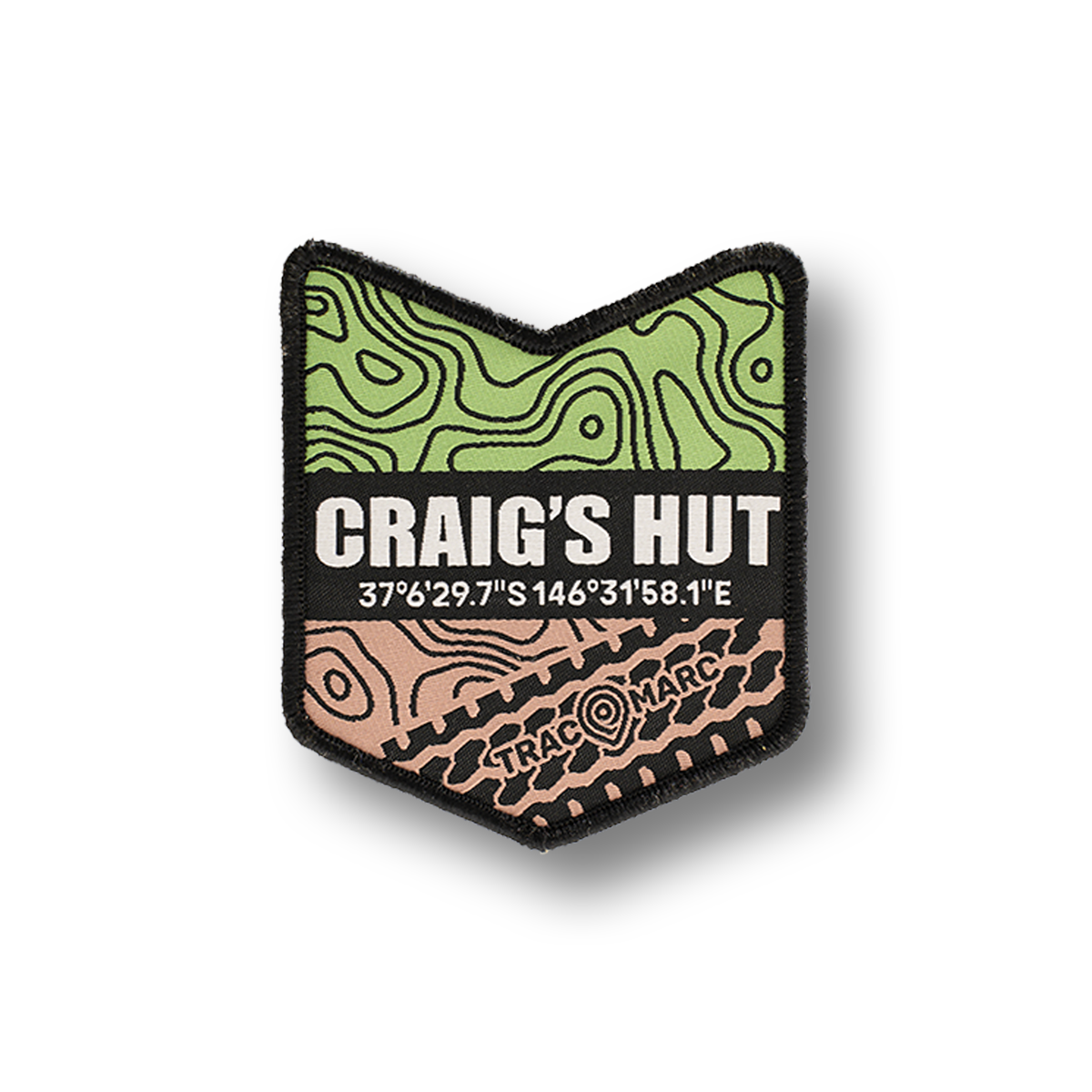 Craig's Hut - Woven Patch