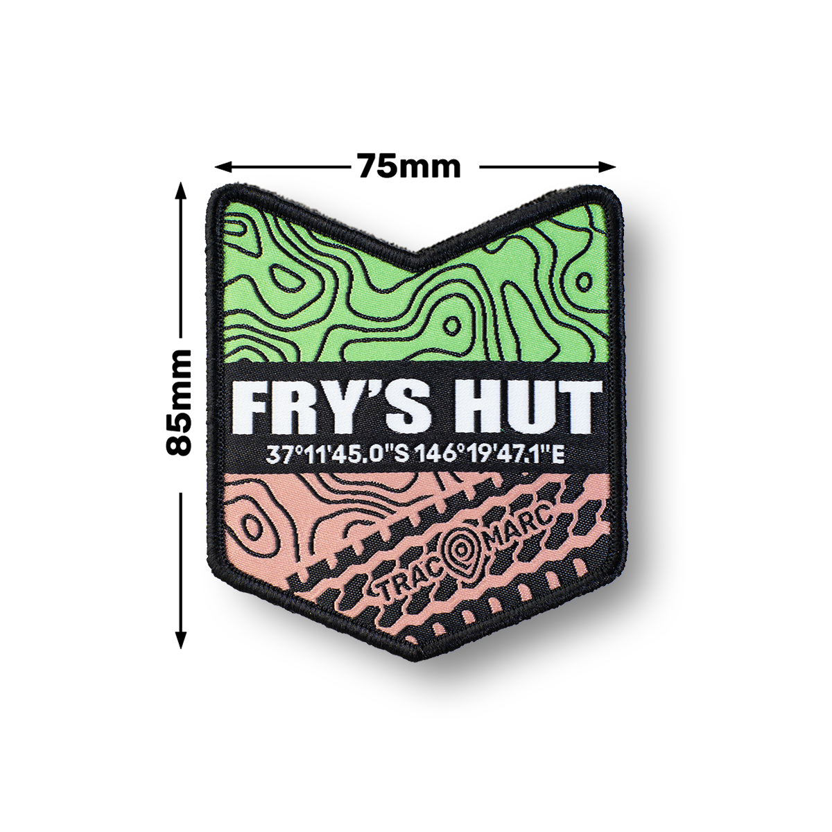 Fry's Hut - Woven Patch