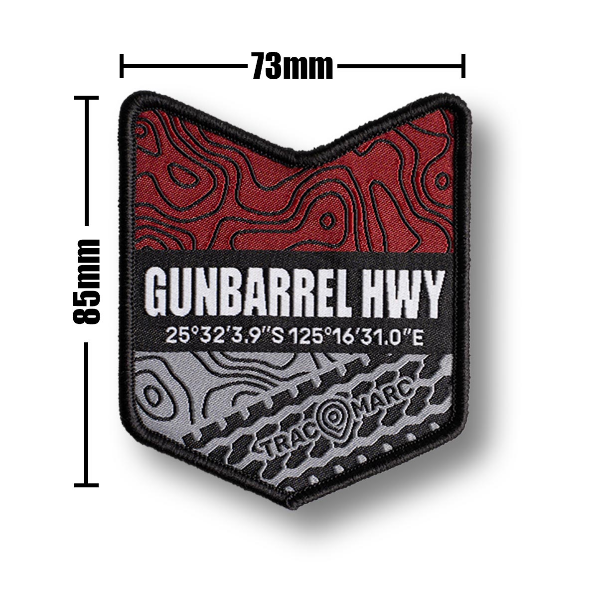 Gunbarrel Hwy - Woven Patch