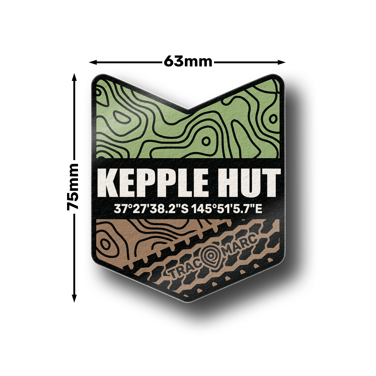Keppel Hut 4WD Sticker