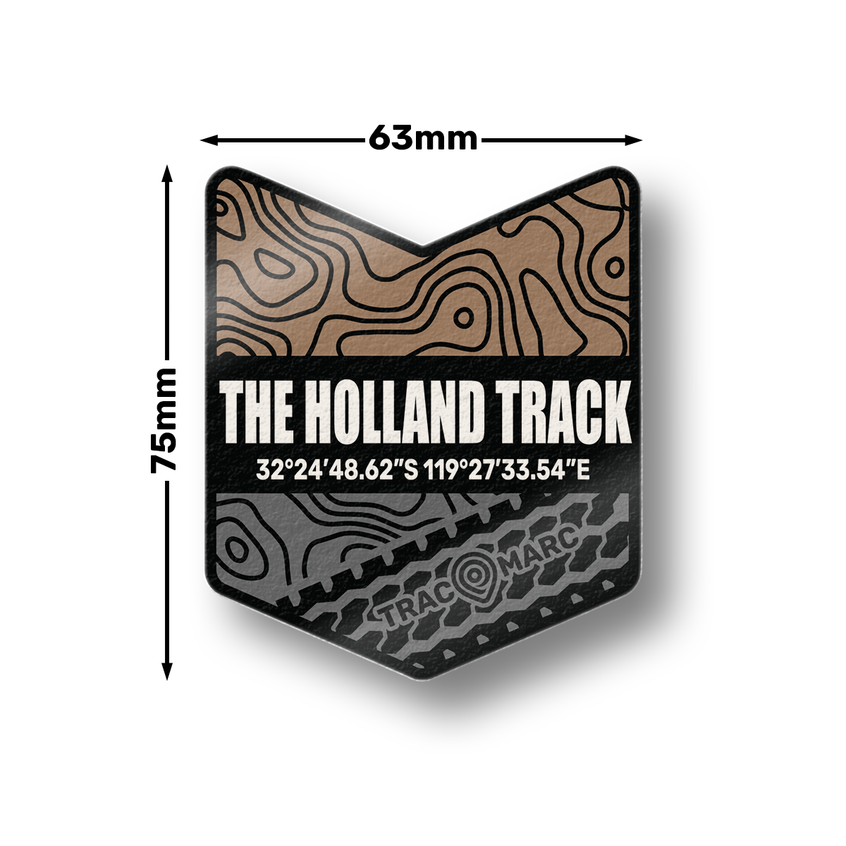 The Holland Track Sticker