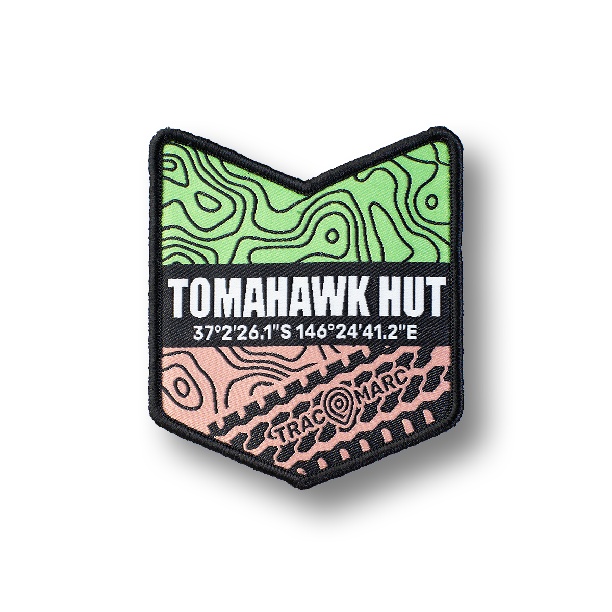 Tomahawk Hut - Woven Patch