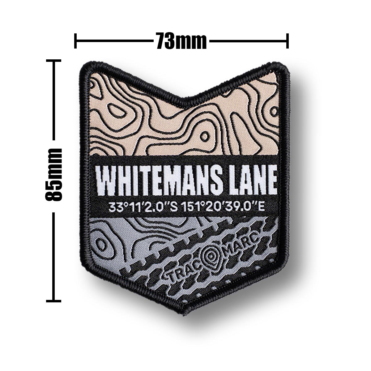 Whitemans Lane - Woven Patch