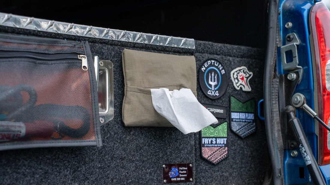 Where to Keep Tissues in a 4WD