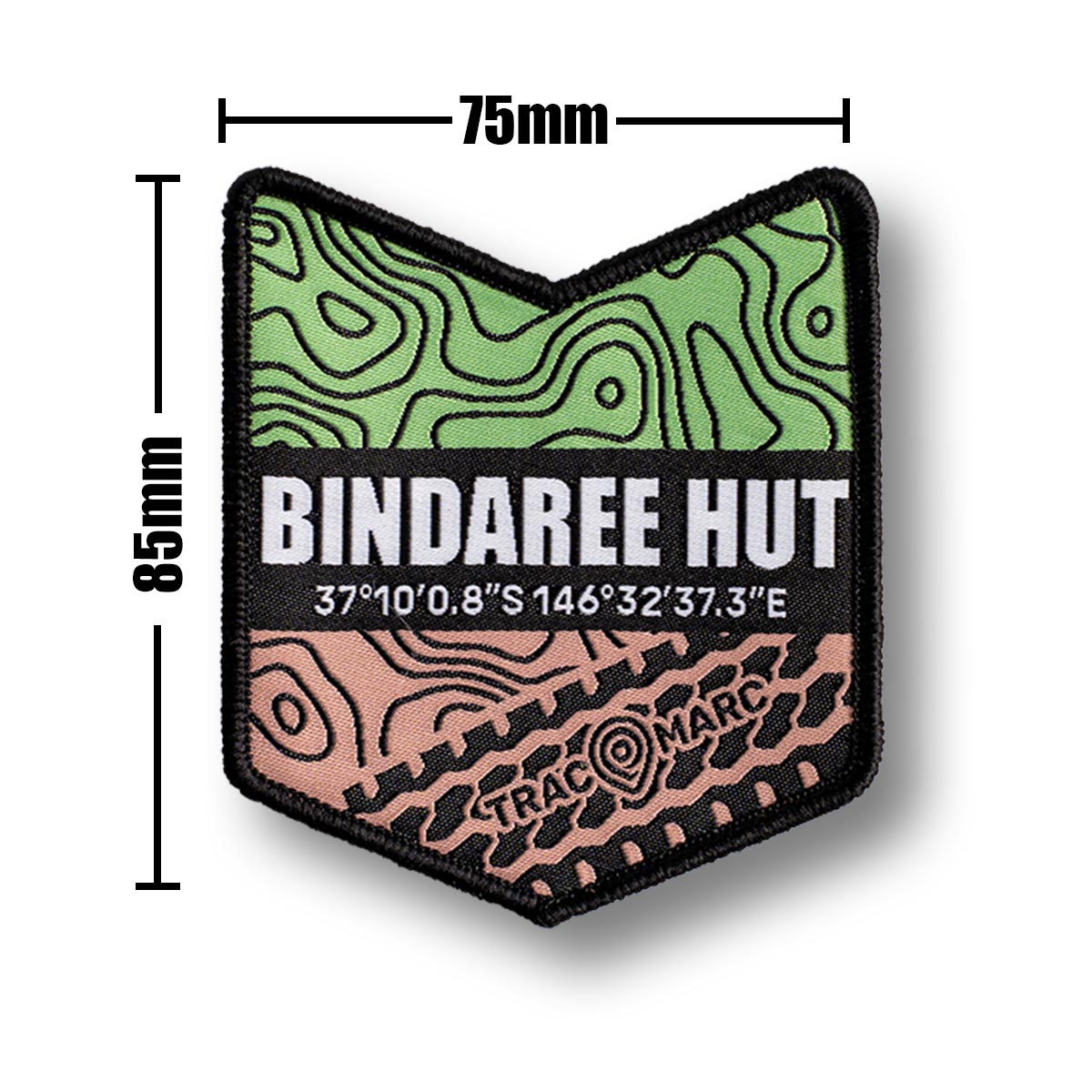 Bindaree Hut - Woven Patch