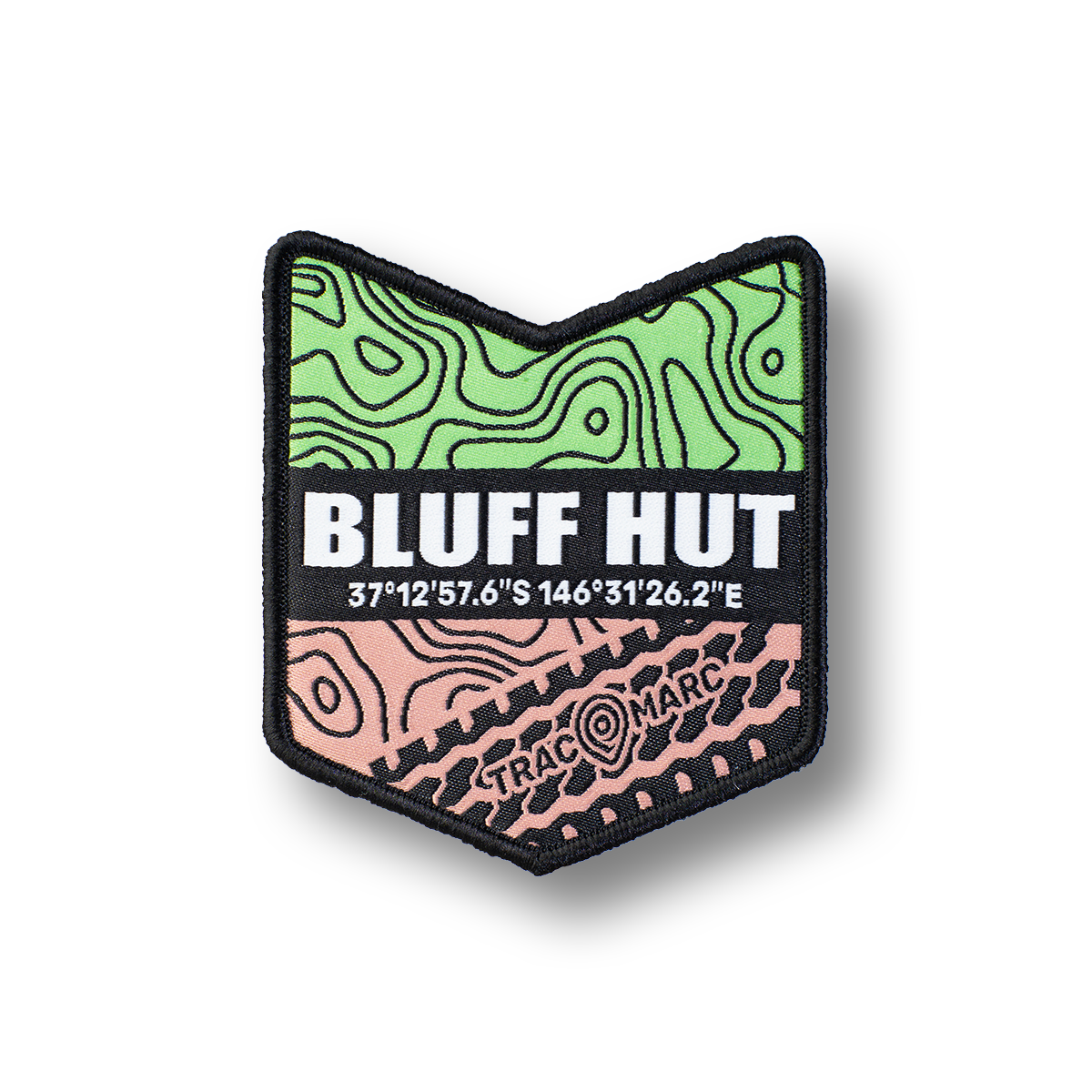 Bluff Hut - Woven Patch