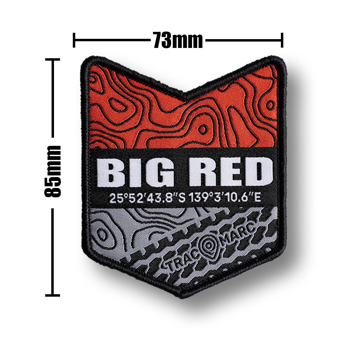 Big Red - Woven Patch