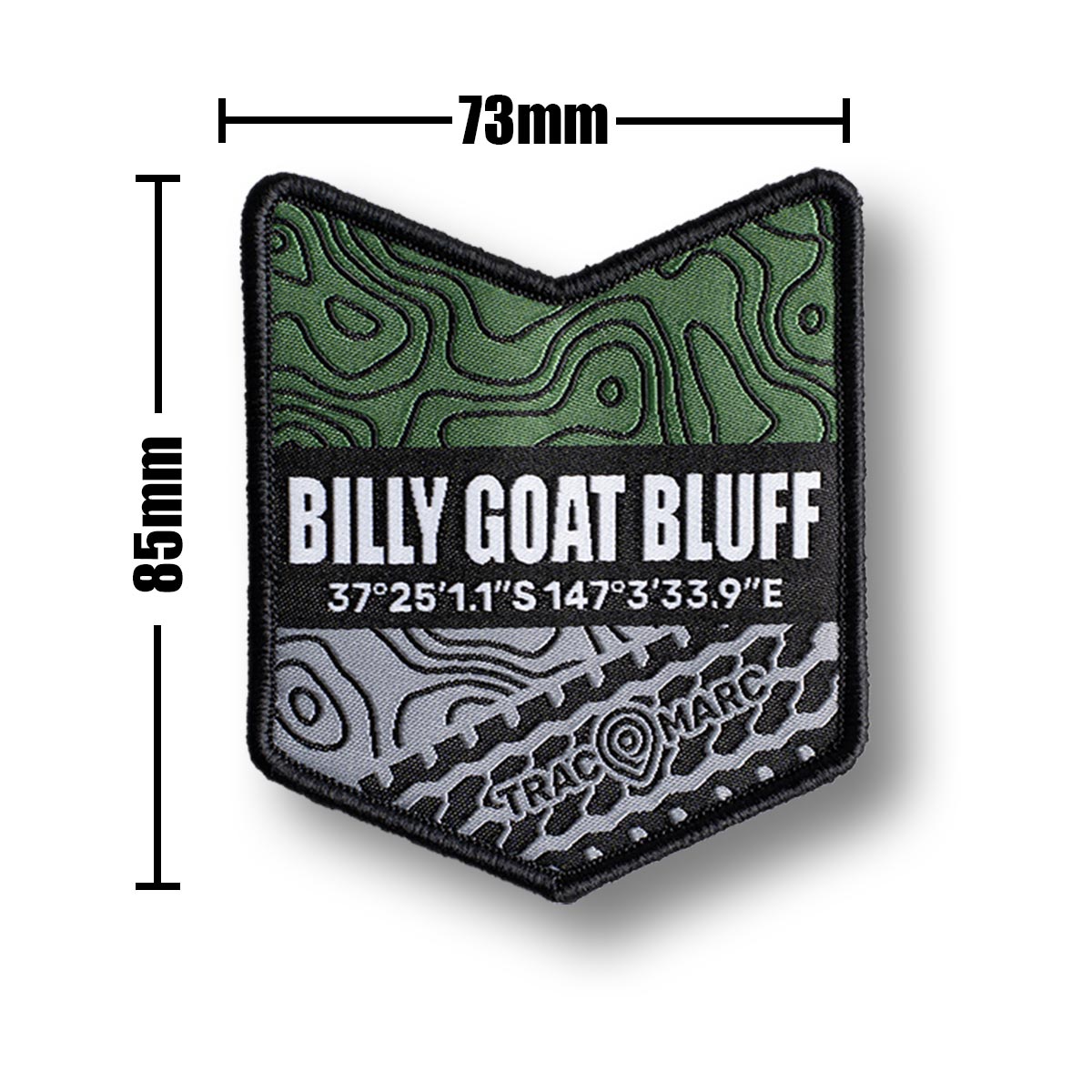 Billy Goat Bluff - Woven Patch