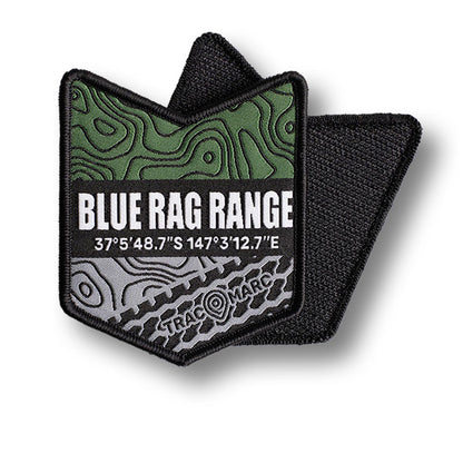 Blue Rag Range - Woven Patch
