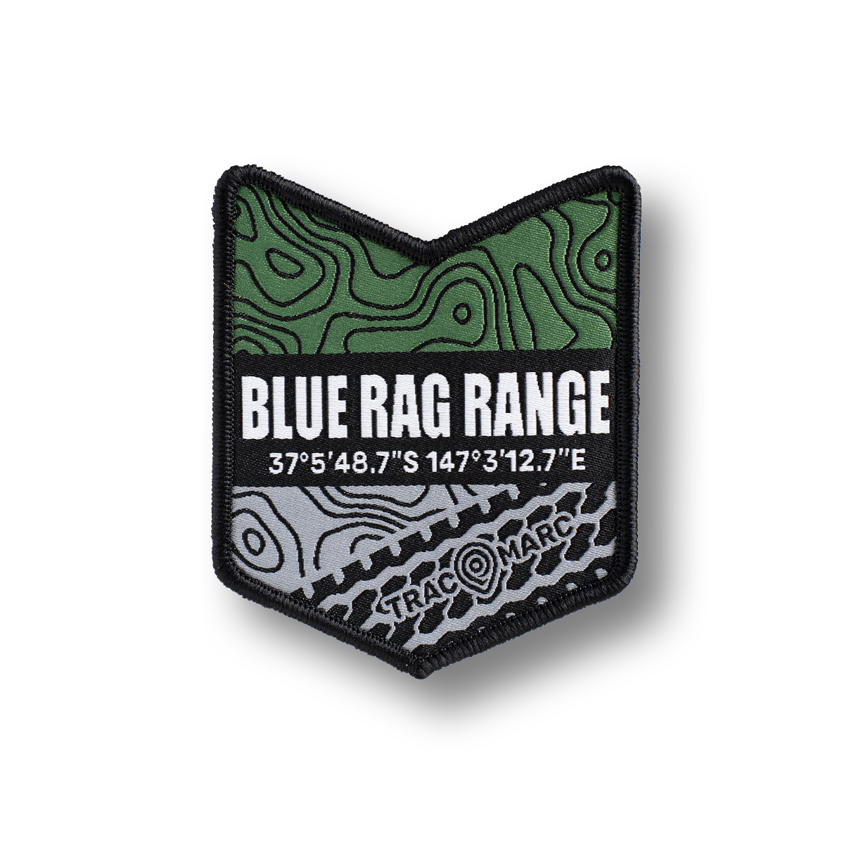 Blue Rag Range - Woven Patch