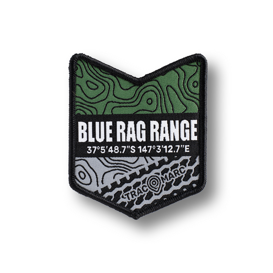 Blue Rag Range - Woven Patch