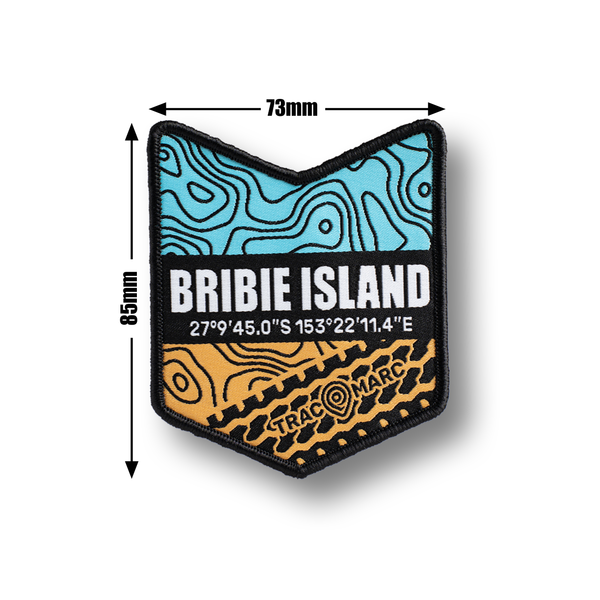 Bribie Island - Woven Patch