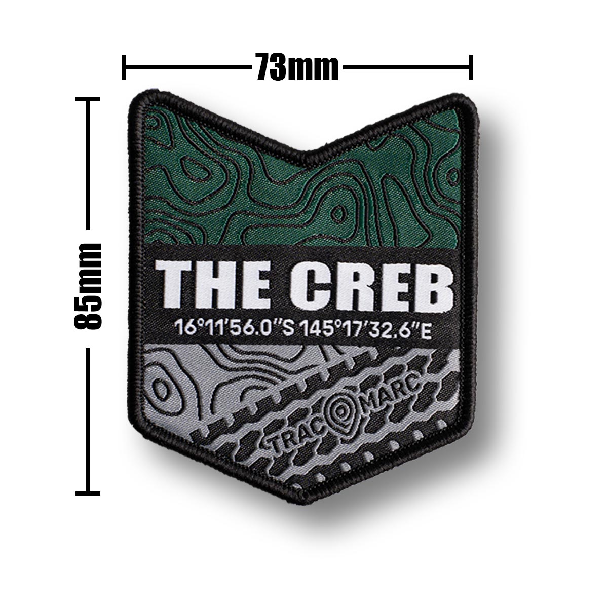 Creb Track - Woven Patch