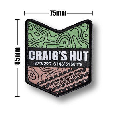 Craig's Hut - Woven Patch