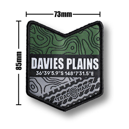 Davies Plain Track - Woven Patch