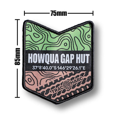 Howqua Gap Hut - Woven Patch