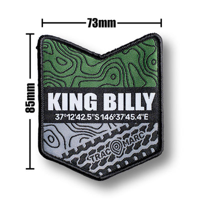 King Billy Track - Woven Patch