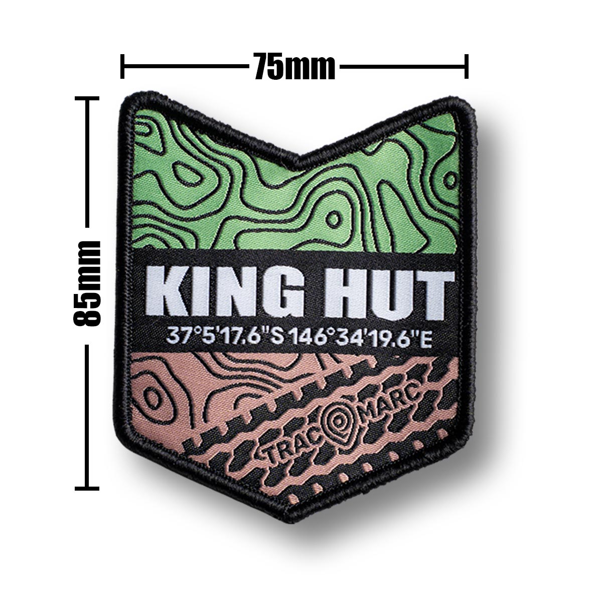 King Hut - Woven Patch