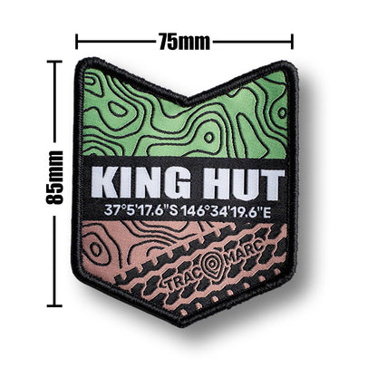 King Hut - Woven Patch