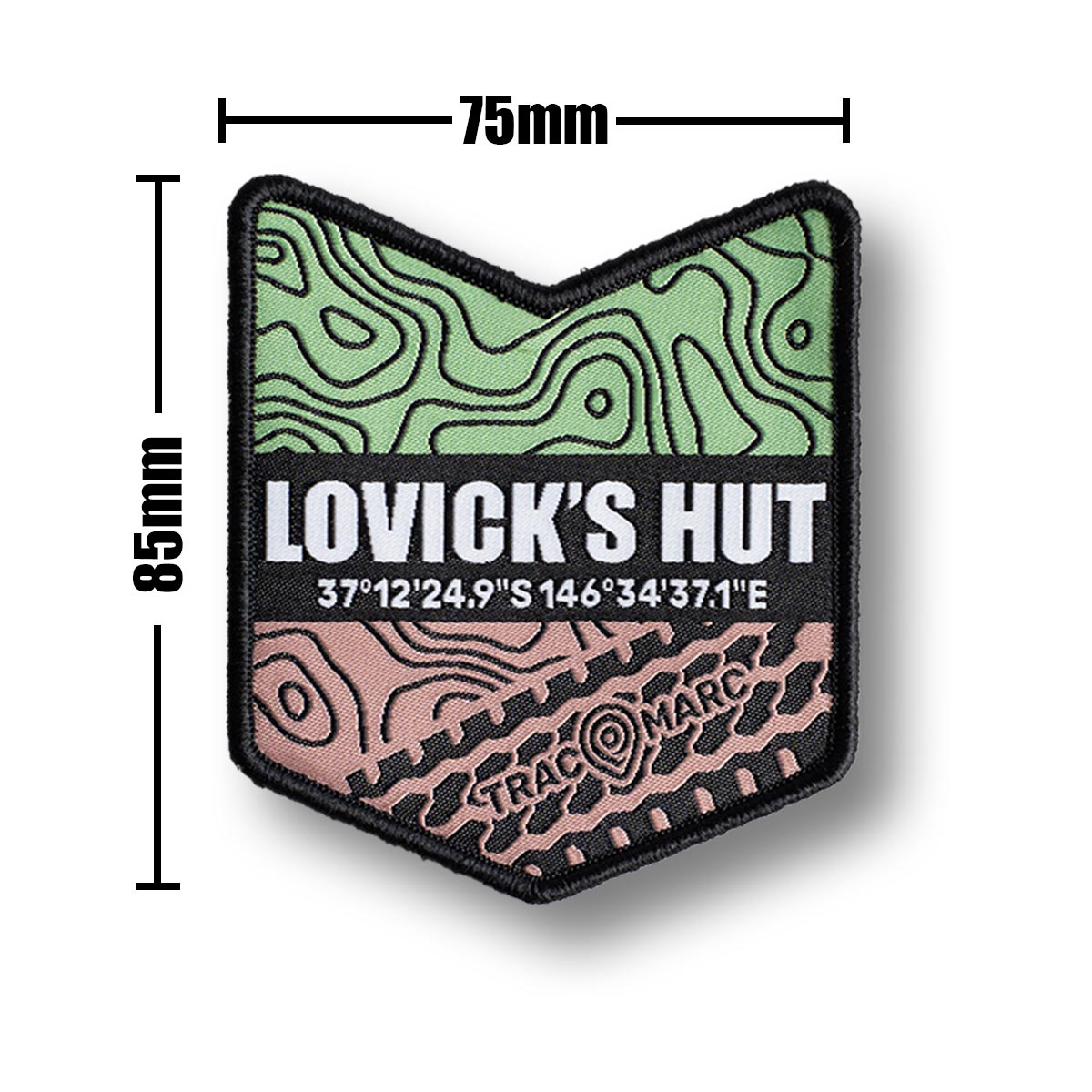 Lovick's Hut - Woven Patch
