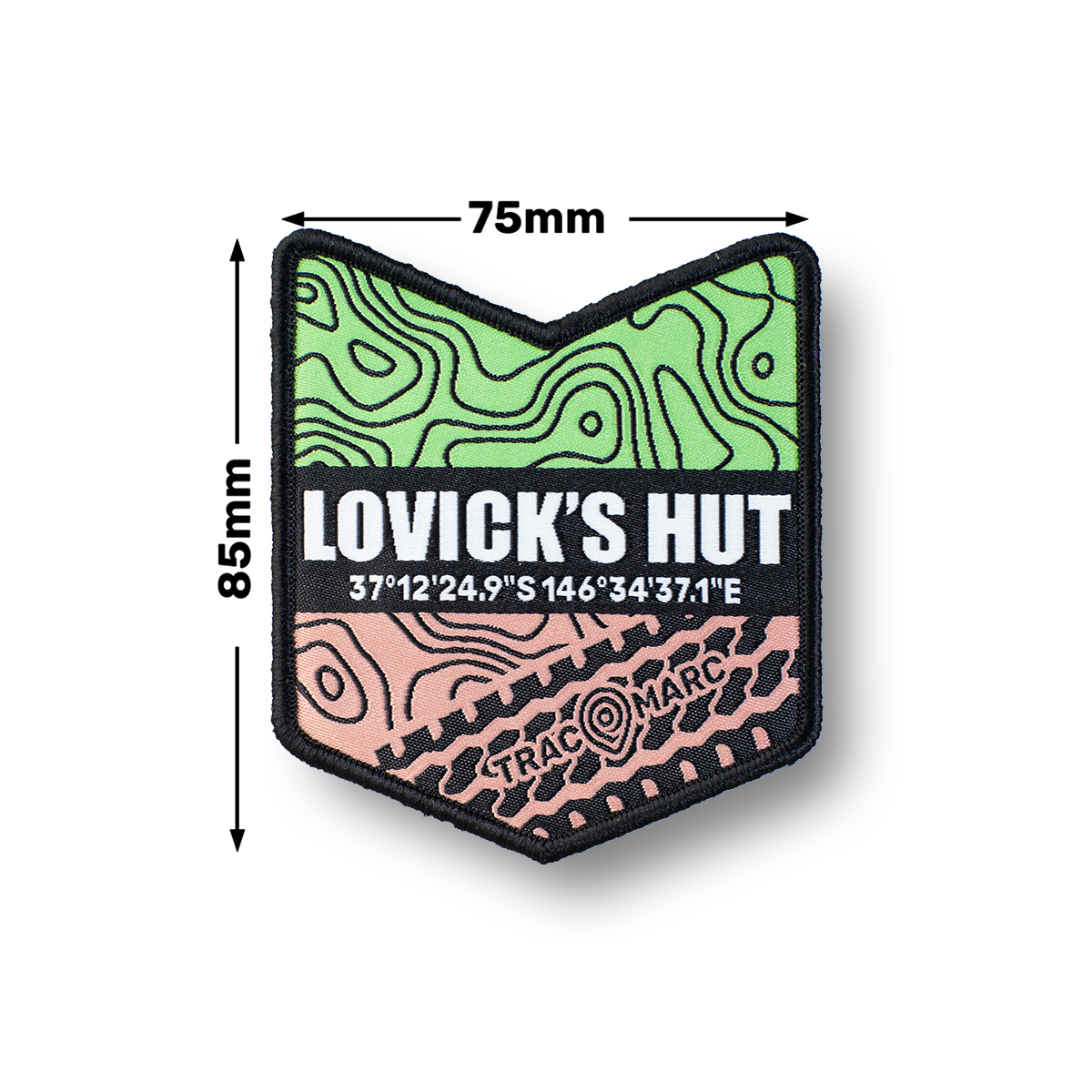 Lovick's Hut - Woven Patch