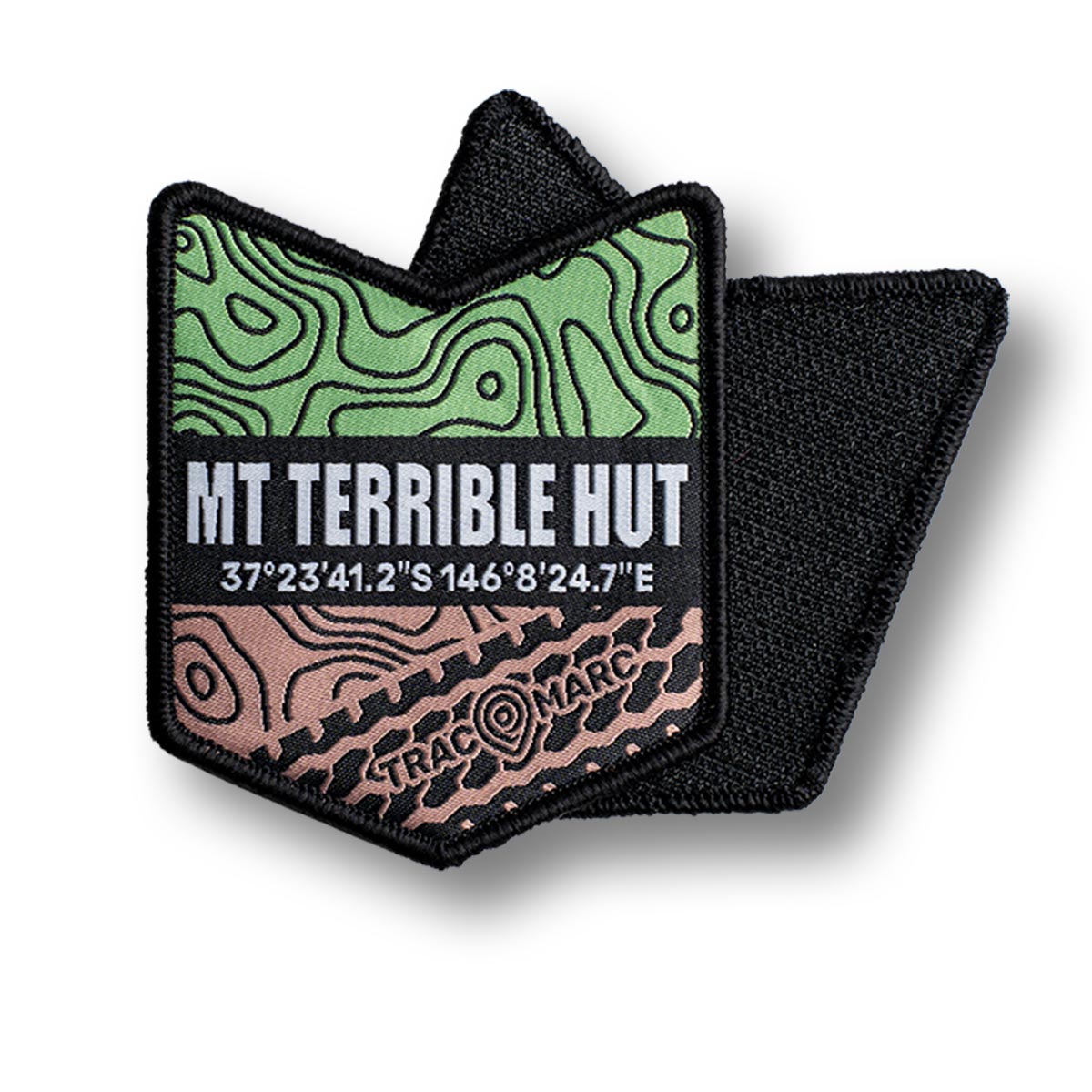 Mt Terrible Hut - Woven Patch