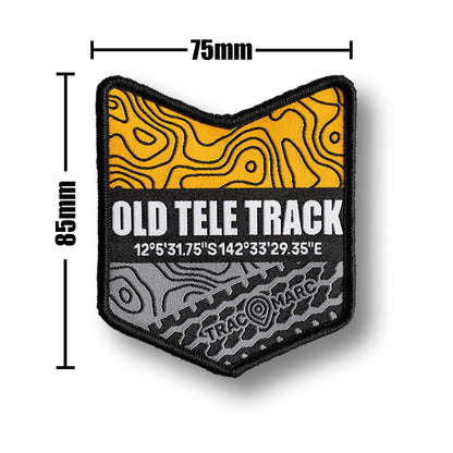 Old Tele Track - Woven Patch