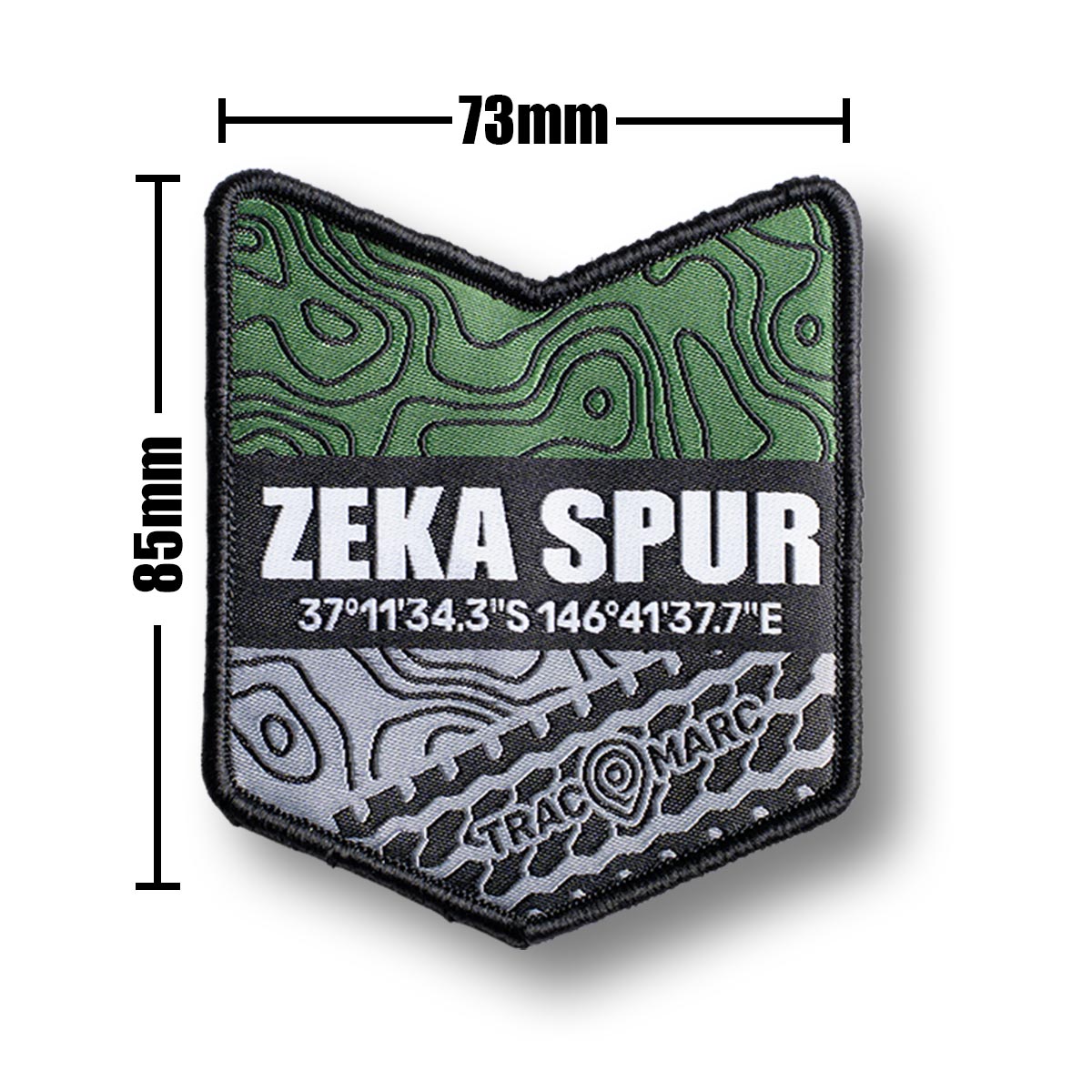 Zeka Spur Track - Woven Patch